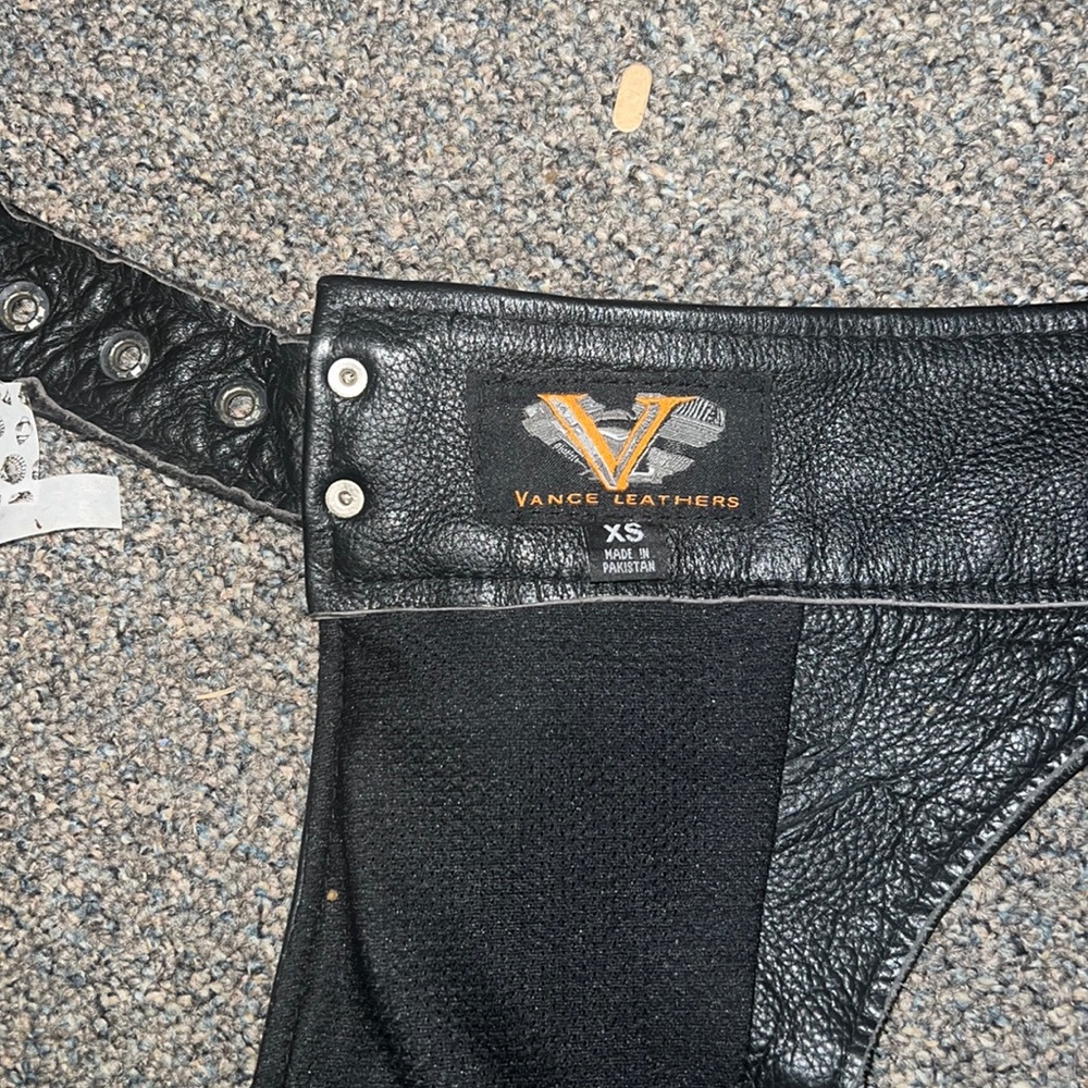 Female motorcycle chaps!
